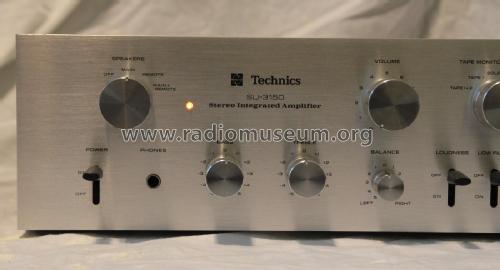 Stereo Integrated Amplifier SU-3150; Technics brand (ID = 2036713) Ampl/Mixer