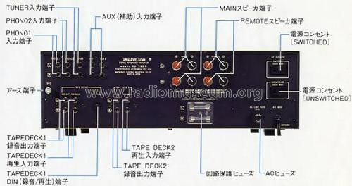 Stereo Integrated Amplifier SU-3200; Technics brand (ID = 664706) Ampl/Mixer