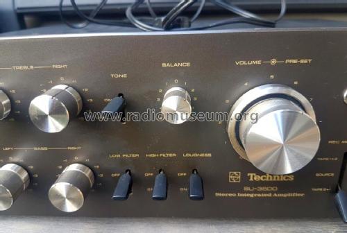 Stereo Integrated Amplifier SU-3500; Technics brand (ID = 2815824) Ampl/Mixer