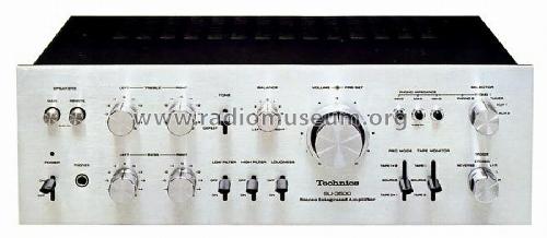 Stereo Integrated Amplifier SU-3500; Technics brand (ID = 664322) Ampl/Mixer