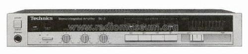 Stereo Integrated Amplifier SU-3; Technics brand (ID = 664692) Ampl/Mixer