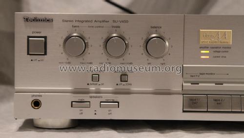 Stereo Integrated Amplifier SU-V450; Technics brand (ID = 2067898) Ampl/Mixer