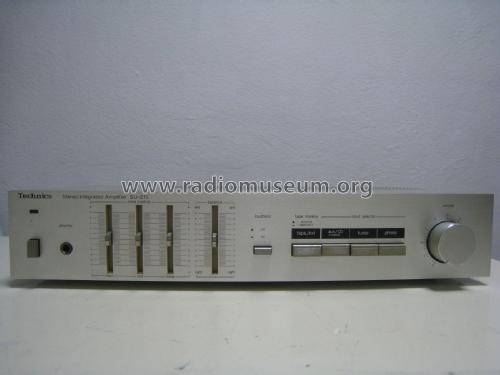 Stereo Integrated Amplifier SU-Z15; Technics brand (ID = 2120339) Ampl/Mixer