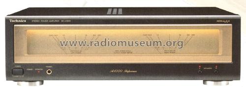 Reference Stereo Power Amplifier SE-A1000; Technics brand (ID = 2045299) Ampl/Mixer