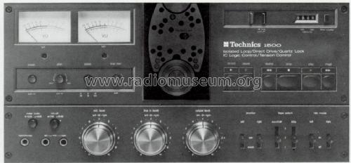 Stereo Tape Deck RS-1500 ; Technics brand (ID = 700945) Sonido-V
