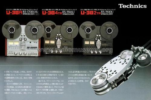 Stereo Tape Deck RS-1700 ; Technics brand (ID = 1756430) Reg-Riprod