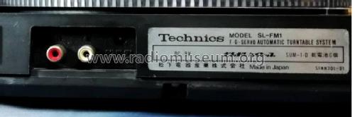 Wireless Record Player System SL-FM1; Technics brand (ID = 2422214) Enrég.-R