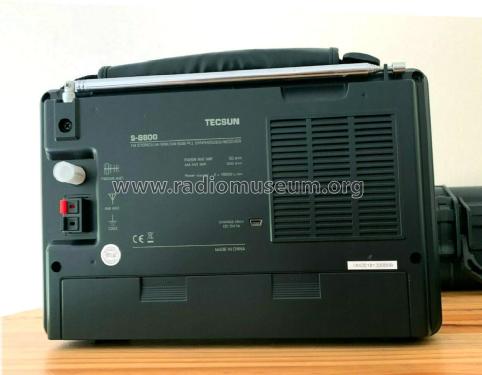 FM Stereo /LW/MW/SW-SSB PLL Synthesized Receiver S-8800; Tecsun 德生通用电器... (ID = 2422033) Radio