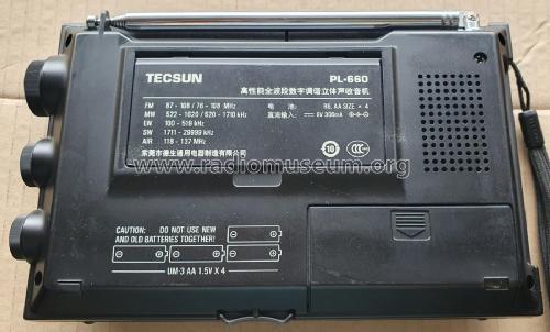 PL-660; Tecsun 德生通用电器... (ID = 3034270) Radio