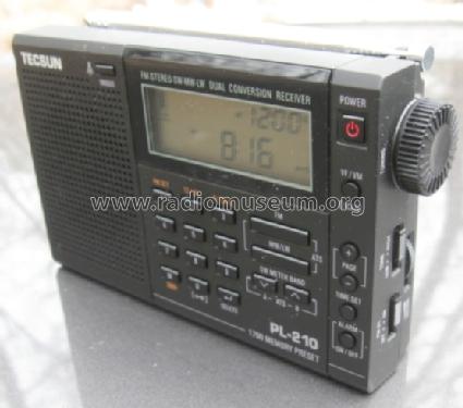 Portable All Band Radio PL-210; Tecsun 德生通用电器... (ID = 1626563) Radio