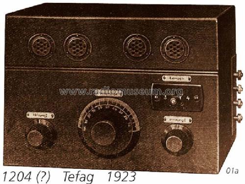 1204 ; Tefag; Telephon (ID = 1041) Radio