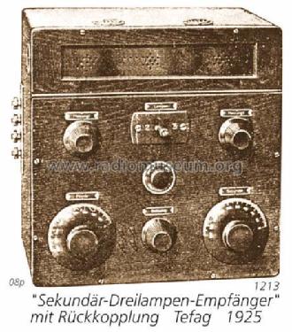 1213; Tefag; Telephon (ID = 1048) Radio