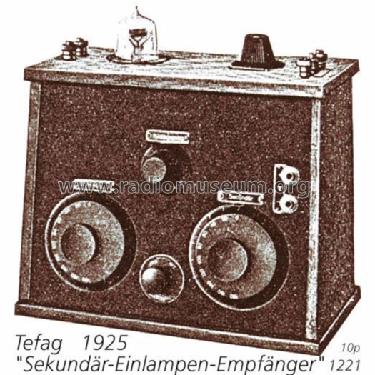 1221; Tefag; Telephon (ID = 1050) Radio