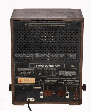 Lotse KW; Tefag; Telephon (ID = 3049414) Radio