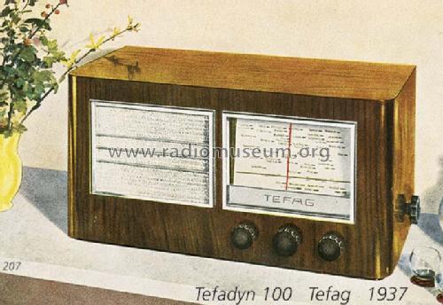 Tefadyn 100GW; Tefag; Telephon (ID = 1062) Radio