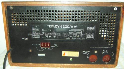 Tefadyn 200/38W; Tefag; Telephon (ID = 2739351) Radio