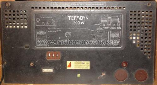 Tefadyn 200W; Tefag; Telephon (ID = 1898800) Radio