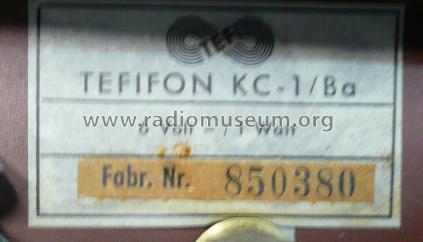 Radiokoffer KC1/KoB; Tefi-Apparatebau; (ID = 994963) Radio