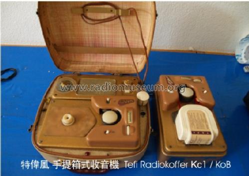 Radiokoffer KC1/KoB; Tefi-Apparatebau; (ID = 976666) Radio