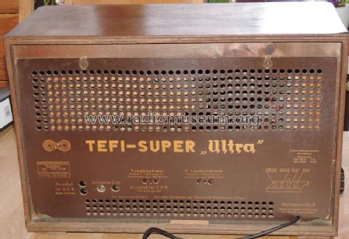 Super-Ultra TRS46W; Tefi-Apparatebau; (ID = 1646976) Radio