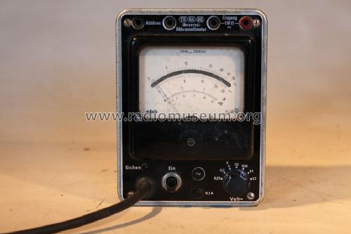 Universal-Röhrenvoltmeter ; TeKaDe TKD, (ID = 1433495) Equipment