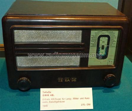 GWK48; TeKaDe TKD, (ID = 1959477) Radio