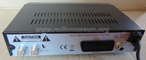 Digital Satellite Receiver TCT 1500; Tekcomm; where? (ID = 2583664) DIG/SAT