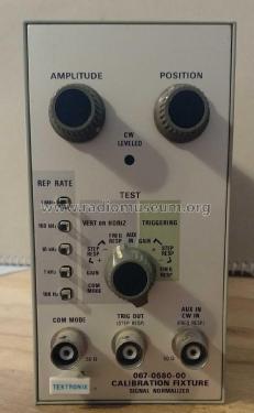 Calibration Fixture Signal Normalizer Plug-In 067-0680-00; Tektronix; Portland, (ID = 2961112) Equipment