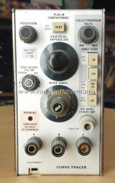 Curve Tracer Plug-in 7CT1N; Tektronix; Portland, (ID = 2960695) Equipment