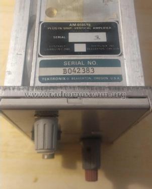 Amplifier Plug-In AM-6565/U, 7A15AN11; Tektronix; Portland, (ID = 2963232) Equipment