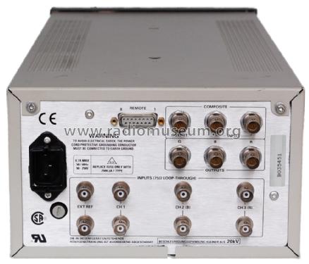 Component/Composite Waveform Monitor WFM 300A; Tektronix; Portland, (ID = 1450283) Misc