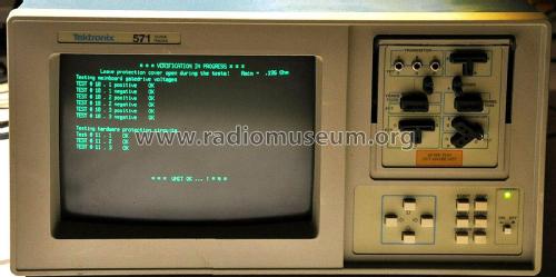 Curve Tracer 571; Tektronix; Portland, (ID = 2447394) Equipment