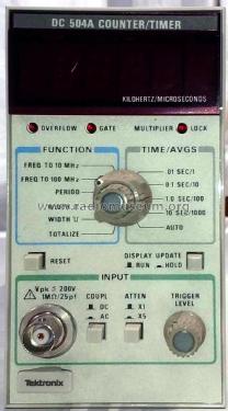 Counter / Timer Plug-In DC504A; Tektronix; Portland, (ID = 2962009) Equipment