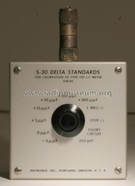 Delta Standards S-30; Tektronix; Portland, (ID = 2007935) Equipment