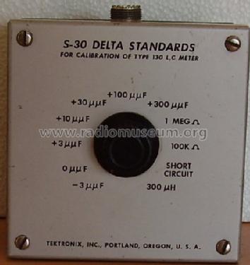 Delta Standards S-30; Tektronix; Portland, (ID = 315421) Equipment