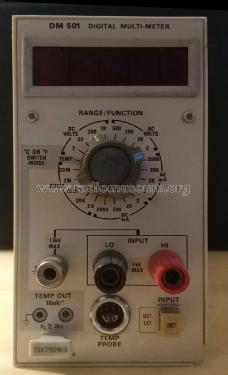 Digital Multimeter Plug-In DM501; Tektronix; Portland, (ID = 2972288) Equipment