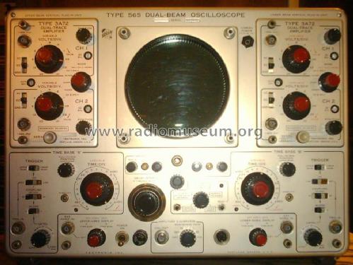 Dual-Beam Oscilloscope 565; Tektronix; Portland, (ID = 108659) Equipment