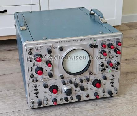 Dual-Beam Oscilloscope 565; Tektronix; Portland, (ID = 3031315) Equipment