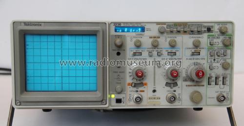 Oscilloscope 2236; Tektronix; Portland, (ID = 1893603) Equipment