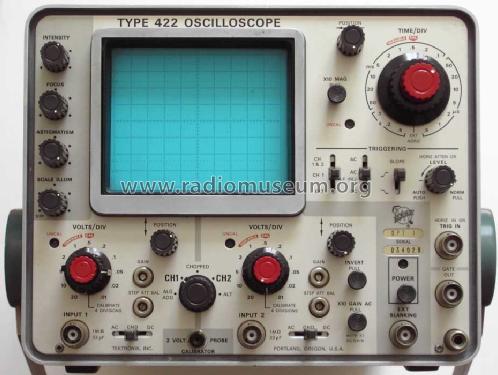 Oscilloscope 422; Tektronix; Portland, (ID = 1091853) Equipment