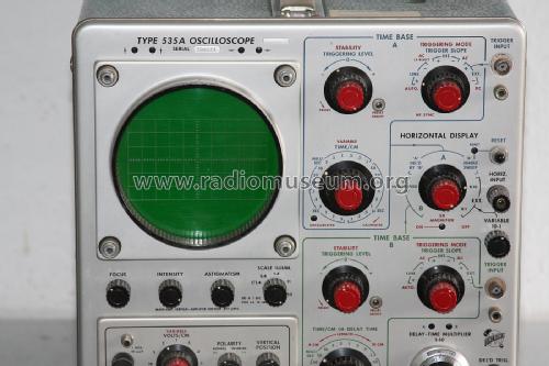 Oscilloscope 535A; Tektronix; Portland, (ID = 2412139) Equipment