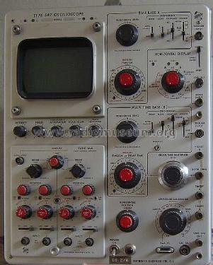 Oscilloscope 547; Tektronix; Portland, (ID = 465837) Equipment