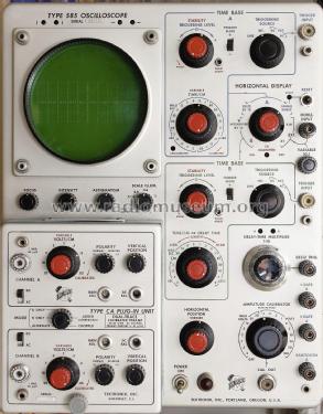 Oscilloscope 585; Tektronix; Portland, (ID = 2286964) Ausrüstung