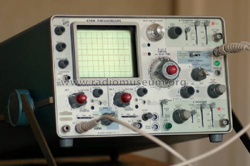 Oscilloscope Type 454A; Tektronix; Portland, (ID = 1099547) Equipment