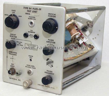 Plug-In Test Unit 84 ; Tektronix; Portland, (ID = 1096833) Equipment