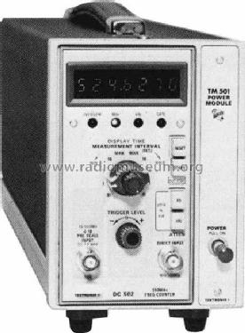 Power Module TM501; Tektronix; Portland, (ID = 663866) Ausrüstung