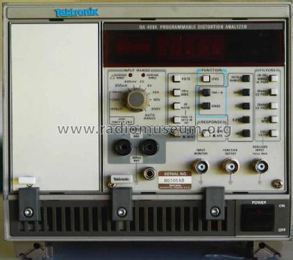 Programmable Distortion Analyzer DA4084; Tektronix; Portland, (ID = 328050) Equipment