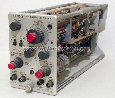 Sampling Sweep Unit 3T77; Tektronix; Portland, (ID = 1093109) Equipment