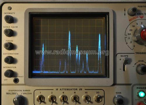 Spectrum Analyzer 491; Tektronix; Portland, (ID = 1187745) Equipment