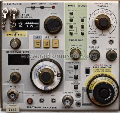 Spectrum Analyzer 7L12; Tektronix; Portland, (ID = 2288091) Ausrüstung